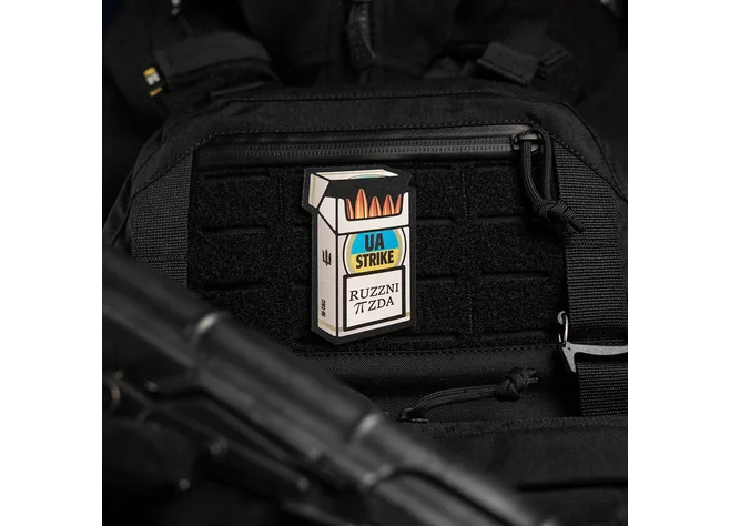 Нашивка M-Tac UA Strike Black  Фото 2